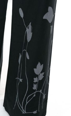 Černé kalhoty Michaela Gautam Flora