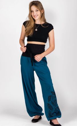 Petrolejové kalhoty Michaela Gautam Cornflower