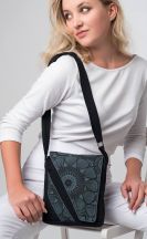 Kabelka Purano - šedá mini