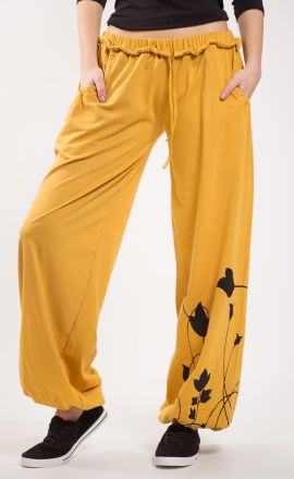 Šafránové kalhoty Michaela Gautam Tulip