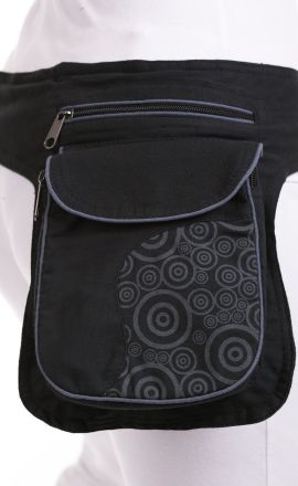 Ledvinka Purano - černá s kolečky