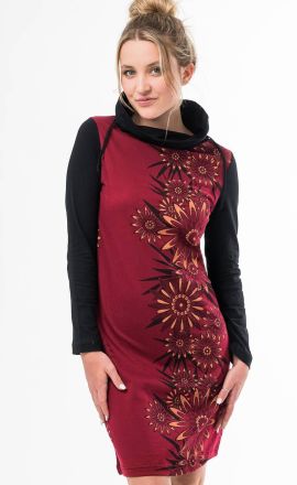 Bordó šaty Michaela Gautam Hede