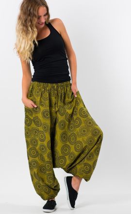 "Zlaté" kalhoty Purano Aladin s kolečky