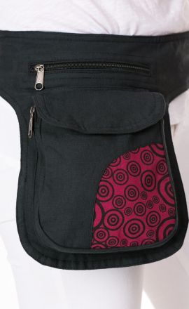 Ledvinka Purano - bordó s kolečky