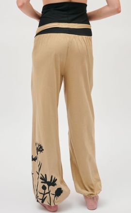 Béžové kalhoty Michaela Gautam Ghasako