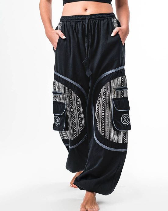 Černo-šedé kapsáče Michaela Gautam Baggy Černo-šedé kapsáče Michaela Gautam Baggy