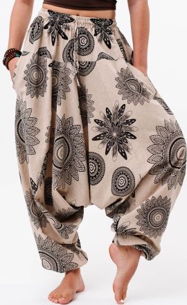 Béžové harémky Michaela Gautam Alan