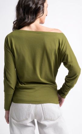 Khaki lehká mikina Michaela Gautam Sakha