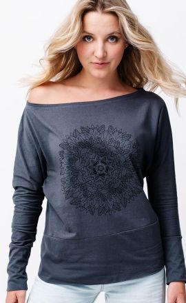 Šedá lehká mikina Michaela Gautam Rhamri